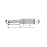 Indexable drills Indexable drills series ZSD05 - Makotools Industrial Supply Tools for Metal Cutting
